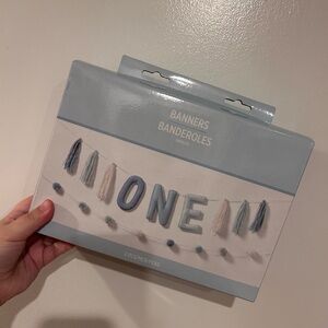 First Birthday Banner